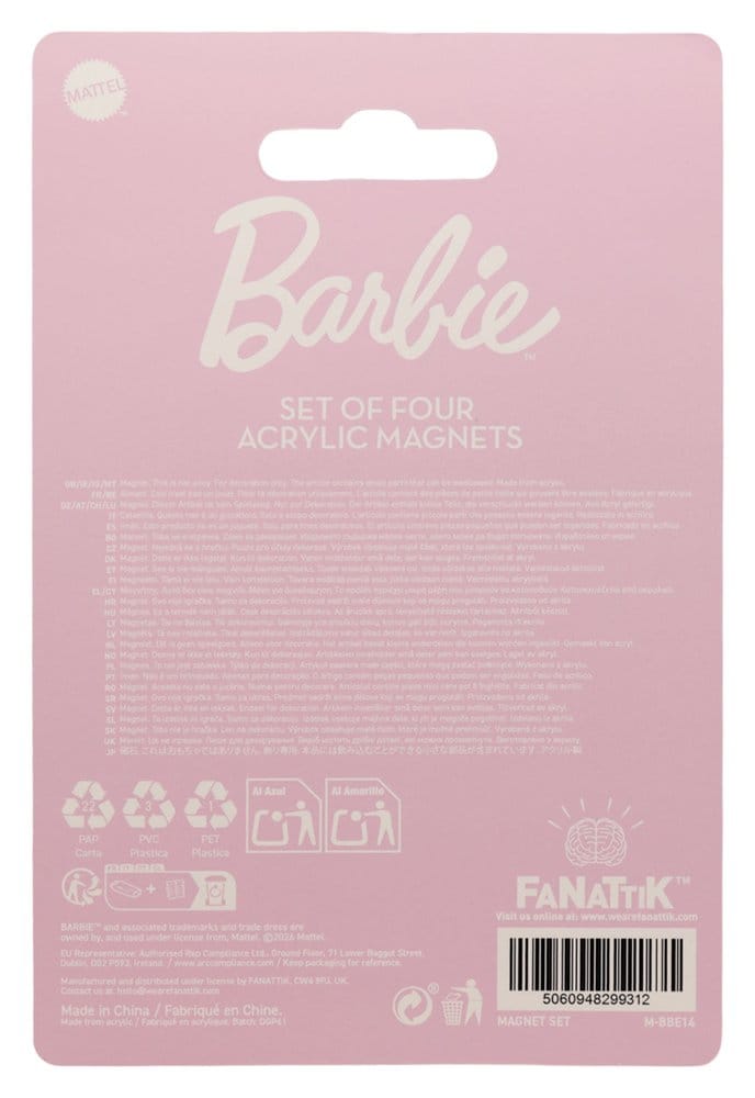Barbie Magnet-Set Malibu Barbie – Bild 2