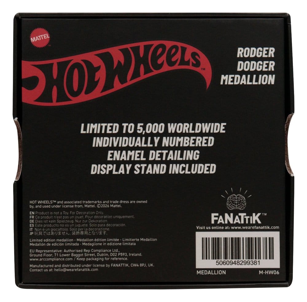 Hot Wheels Medaille Rodger Dodger Limited Edition – Bild 5