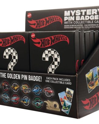 Hot Wheels Mystery Ansteck-Pins Blind Box Display (12)