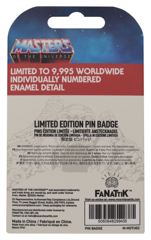 Masters of the Universe Ansteck-Pin Skeletor Limited Edition – Bild 2