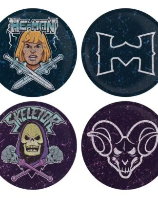 Masters of the Universe Untersetzer 4er-Pack Printed Metal