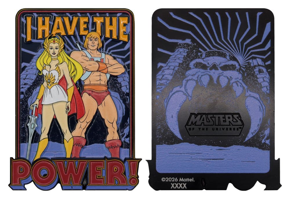 Masters of the Universe Metallbarren He-Man & She-Ra Limited Edition