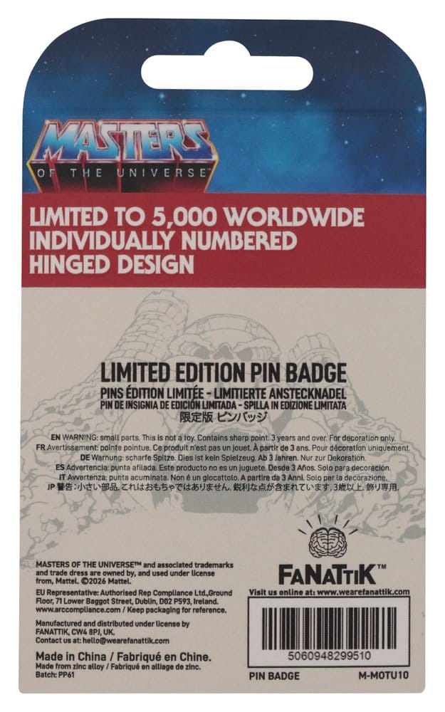 Masters of the Universe Ansteck-Pin Hinged Castle Grayskull Limited Edition – Bild 3