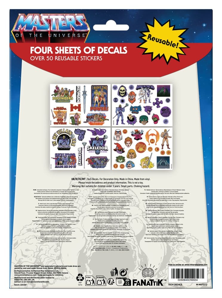 Masters of the Universe Tech Sticker Pack – Bild 2