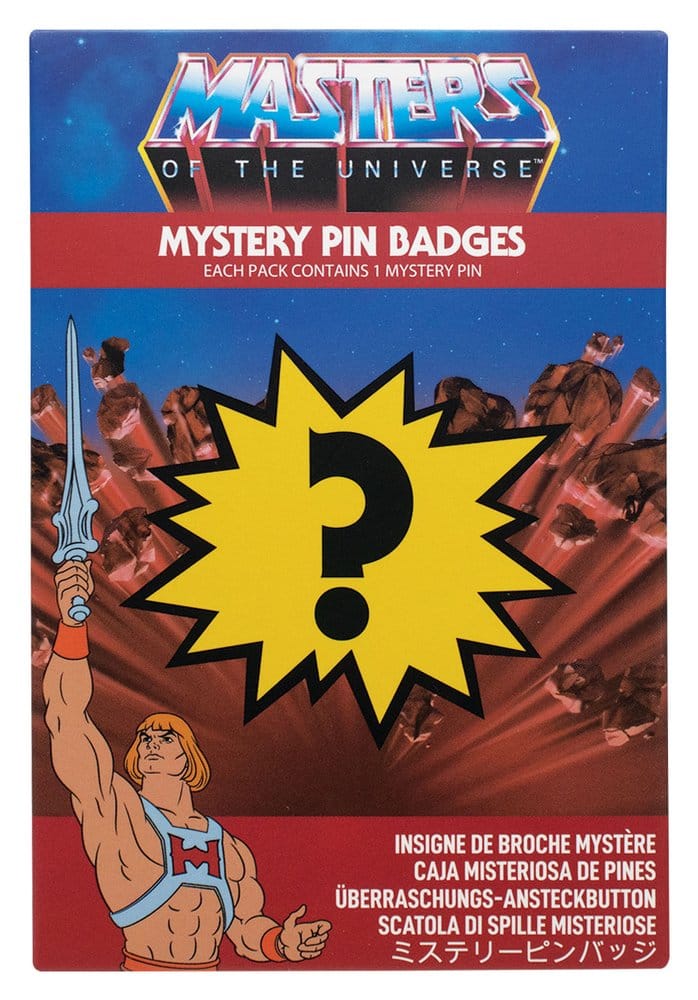Masters of the Universe Mystery Ansteck-Pins Blind Box Display (12) – Bild 13