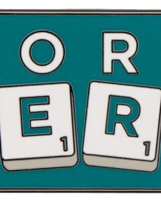 Scrabble Ansteck-Pin Word Nerd Limited Edition