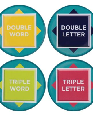 Scrabble Untersetzer 4er-Pack