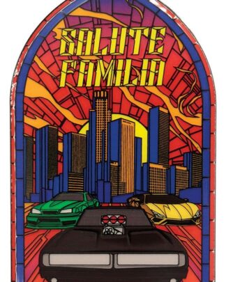 Fast & Furious Metallbarren Stained Glass Style Metal
