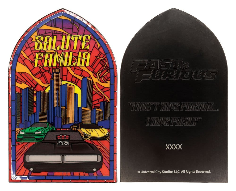Fast & Furious Metallbarren Stained Glass Style Metal – Bild 2