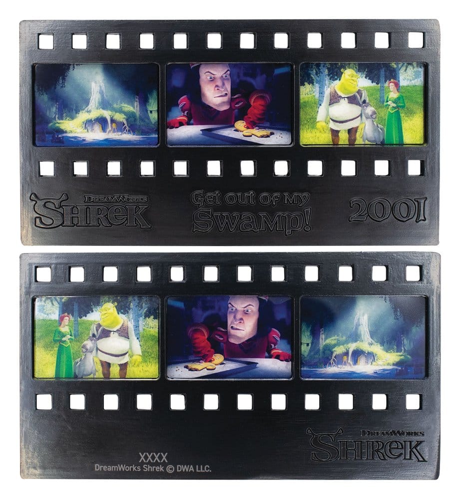 Shrek Replik Metal Film Strip Limited Edition 12 cm