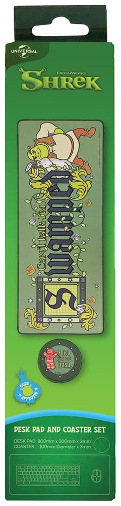 Shrek Schreibtischunterlage & Untersetzer – Bild 7
