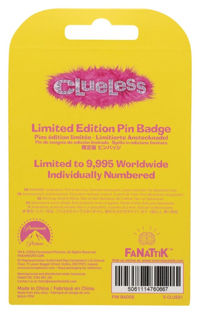 Clueless Ansteck-Pin Total Betty Limited Edition – Bild 2