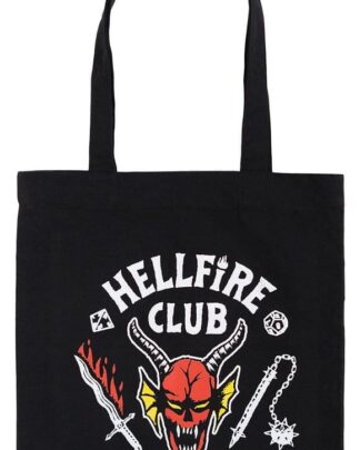 Stranger Things Stofftasche Hellfire Club