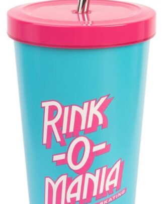 Stranger Things Becher mit Strohhalm Rink-O-Mania 550 ml