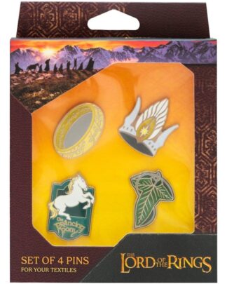 Der Herr der Ringe Ansteck-Pins 4er Set