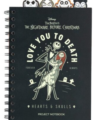 Nightmare Before Christmas Projekt Notizbuch A5
