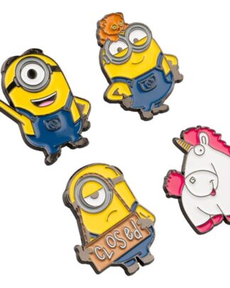 Minions Ansteck-Pins 4er Set