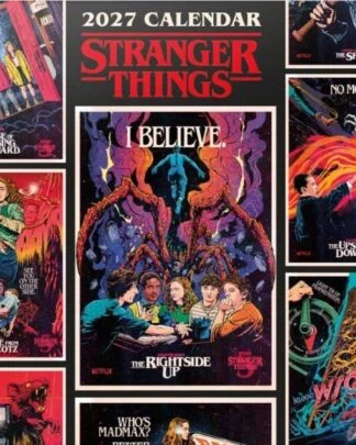 Stranger Things Wandkalender 2027 30 x 30 cm