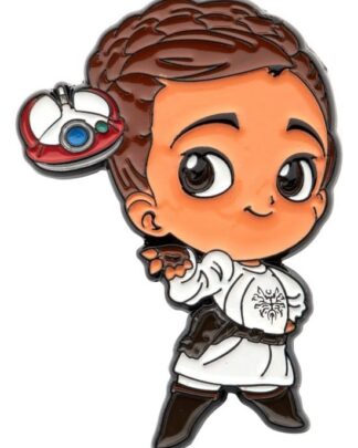 Star Wars: Obi-Wan Kenobi Ansteck-Pin Prinzessin Leia & Lola Chibi