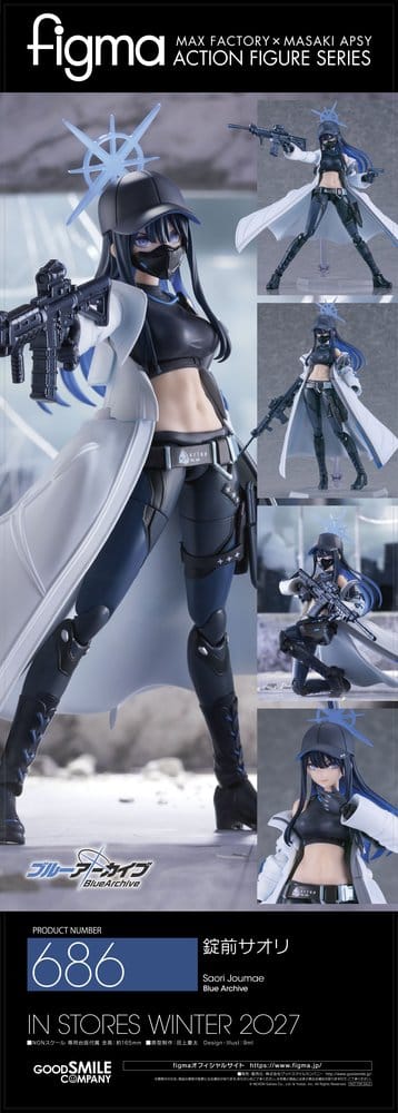 Blue Archive Figma Actionfigur Saori Joumae 17 cm – Bild 2