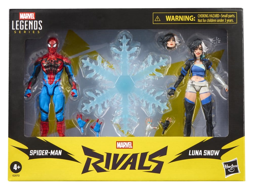 Marvel Rivals Marvel Legends Actionfiguren 2er-Pack Spider-Man & Luna Snow 15 cm – Bild 5