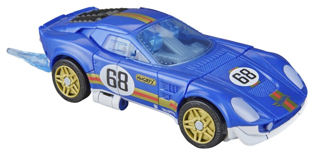 Transformers x Hot Wheels Collaborative Deluxe Class Actionfigur El Segundo Coupe 13 cm – Bild 4
