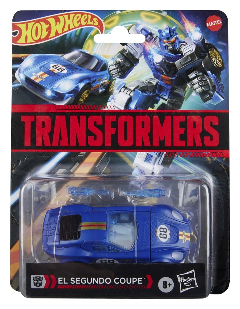Transformers x Hot Wheels Collaborative Deluxe Class Actionfigur El Segundo Coupe 13 cm – Bild 6
