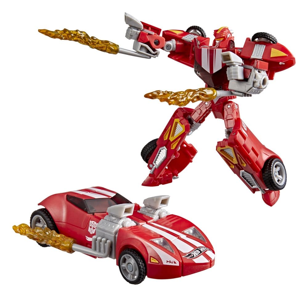 Transformers Collaborative Hot Wheels x Transformers Deluxe Class Actionfigur Twin Mill 13 cm – Bild 5