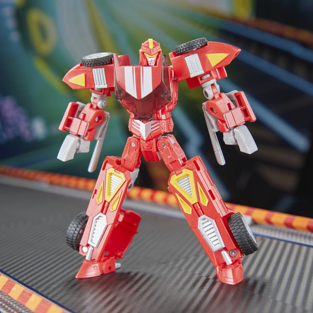 Transformers Collaborative Hot Wheels x Transformers Deluxe Class Actionfigur Twin Mill 13 cm – Bild 8