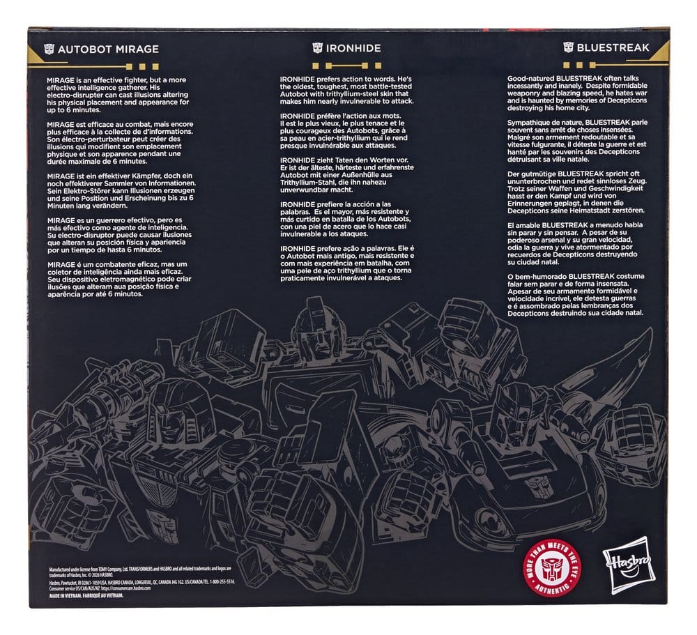 Transformers Age of the Primes Actionfiguren 3er-Pack Autobot Mirage & Bluestreak & Ironhide – Bild 2
