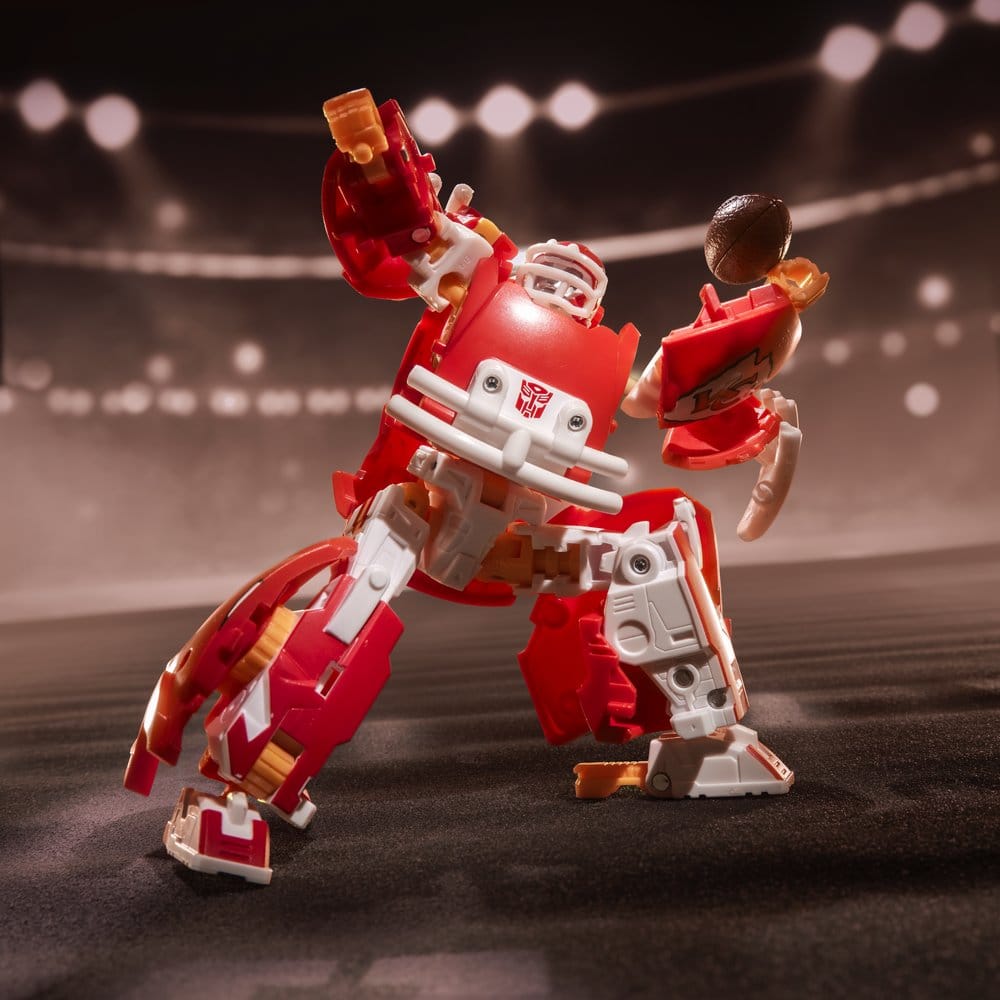 Transformers x NFL Actionfigur Kansas City Chiefs: KC-59 14 cm – Bild 2
