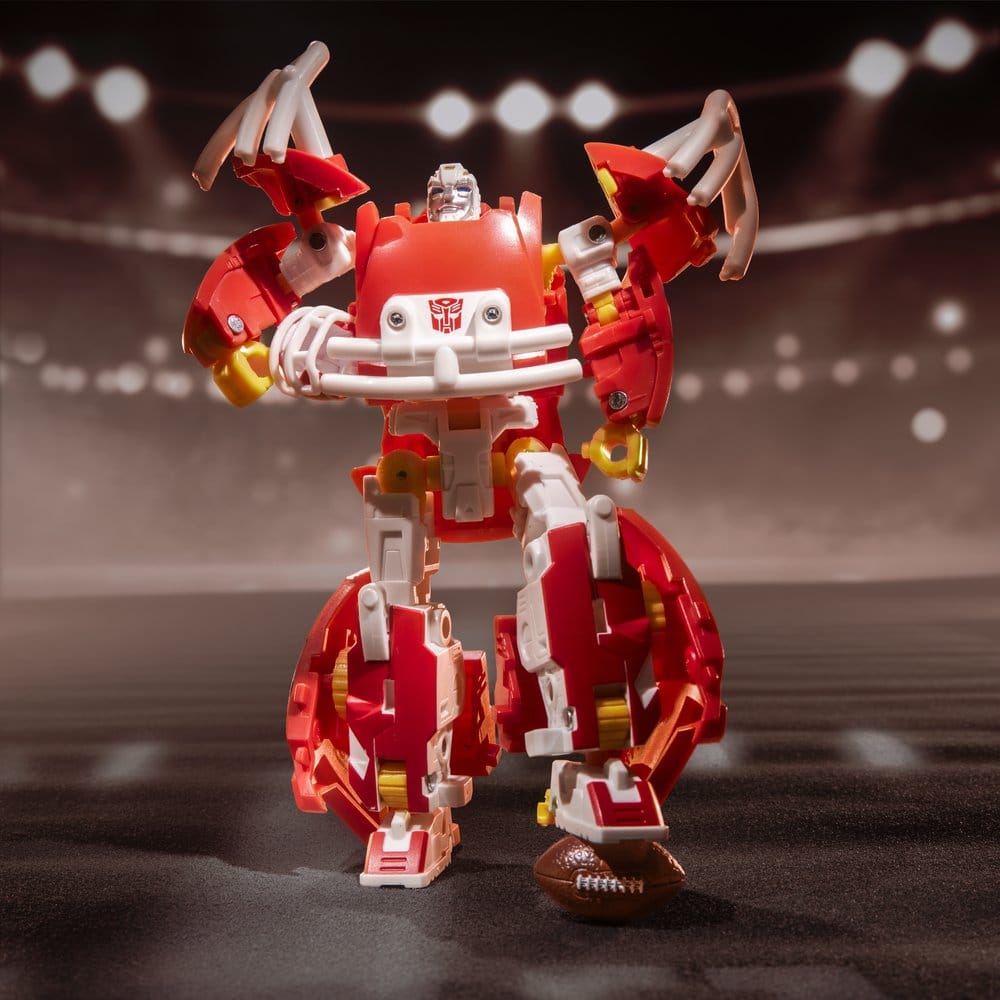 Transformers x NFL Actionfigur Kansas City Chiefs: KC-59 14 cm – Bild 3