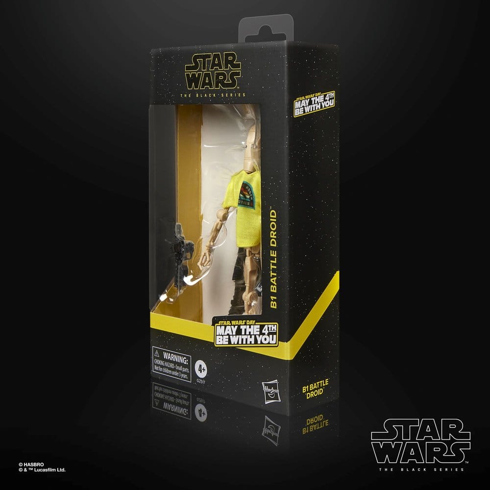 Star Wars Black Series Actionfigur B1 Battle Droid May the 4th Be With You 15 cm – Bild 5
