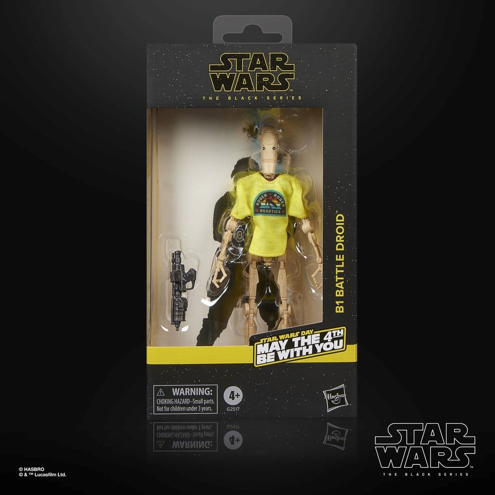 Star Wars Black Series Actionfigur B1 Battle Droid May the 4th Be With You 15 cm – Bild 7
