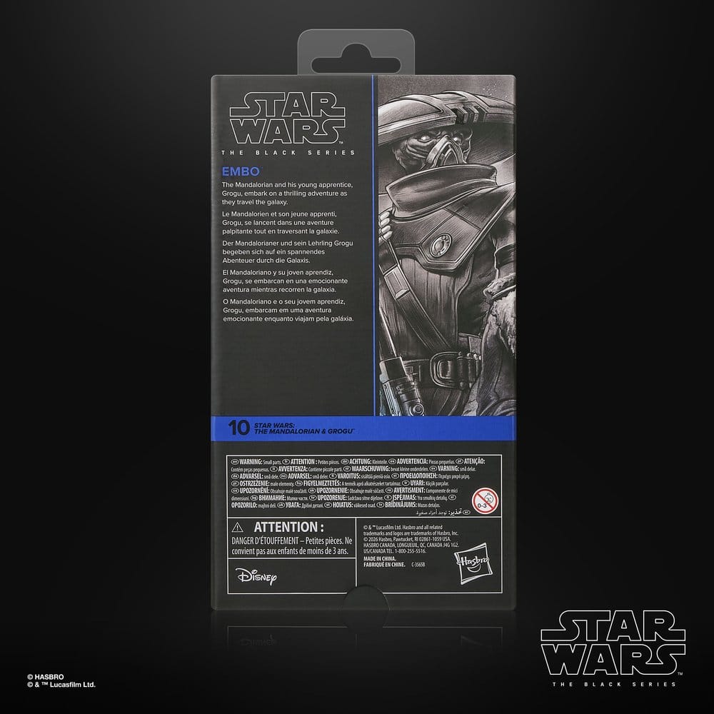 Star Wars: The Mandalorian & Grogu Black Series Actionfigur Embo 15 cm – Bild 2