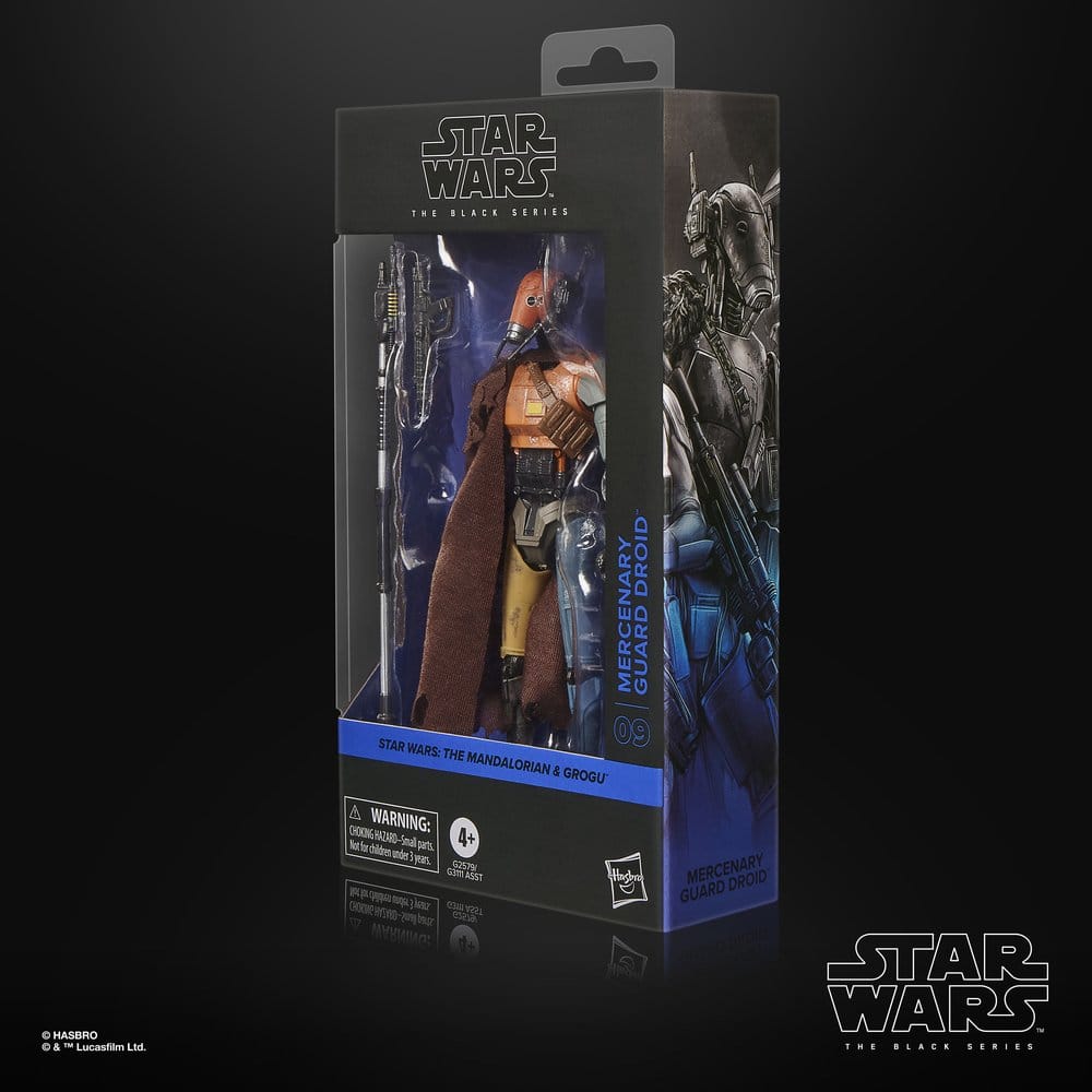 Star Wars: The Mandalorian & Grogu Black Series Actionfigur Mercenary Guard Droid 15 cm – Bild 4
