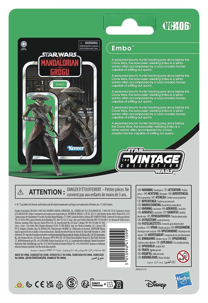 Star Wars: The Mandalorian and Grogu Vintage Collection Actionfigur Embo 10 cm – Bild 3