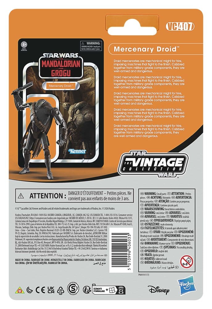 Star Wars: The Mandalorian and Grogu Vintage Collection Actionfigur Mercenary Droid 10 cm – Bild 3