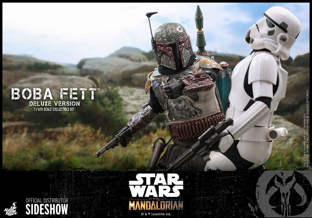 Star Wars The Mandalorian Actionfiguren Doppelpack 1/6 Boba Fett Deluxe 30 cm – Bild 18