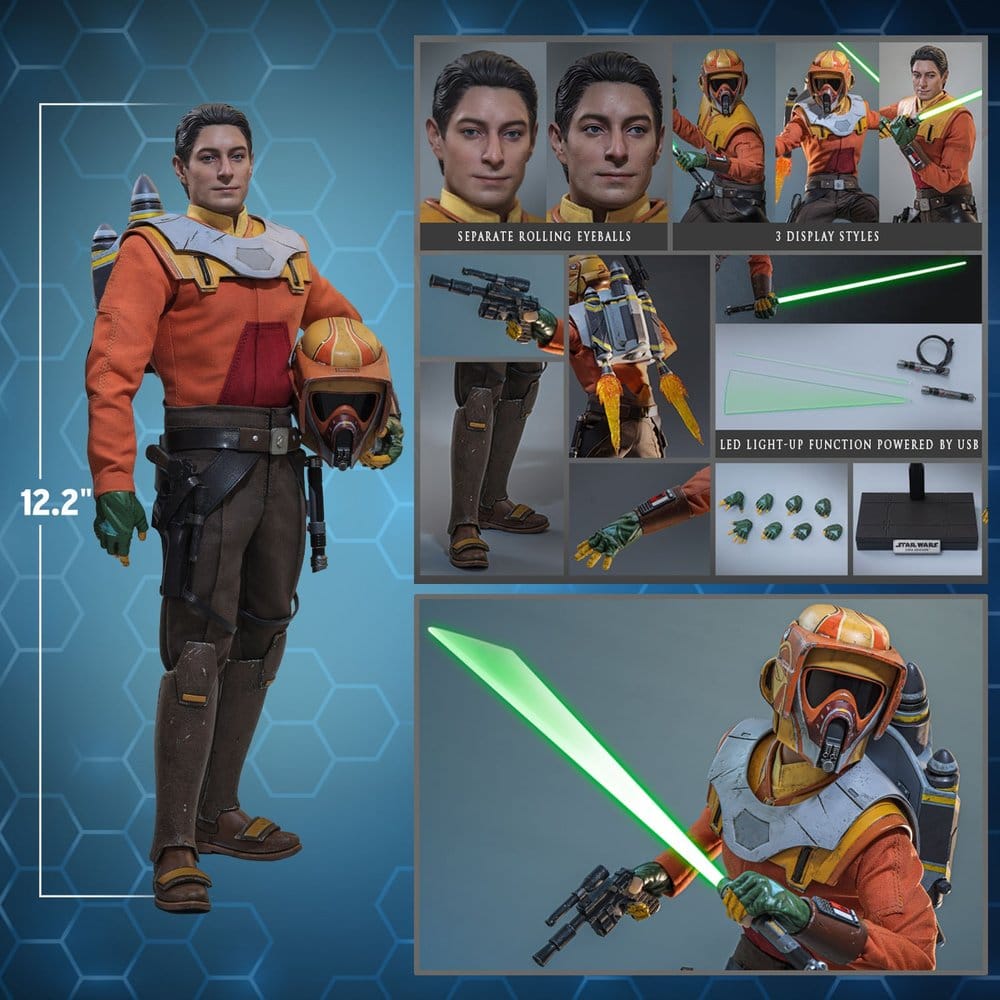 Star Wars: Rebels Television Masterpiece Actionfigur 1/6 Ezra Bridger 31 cm – Bild 19