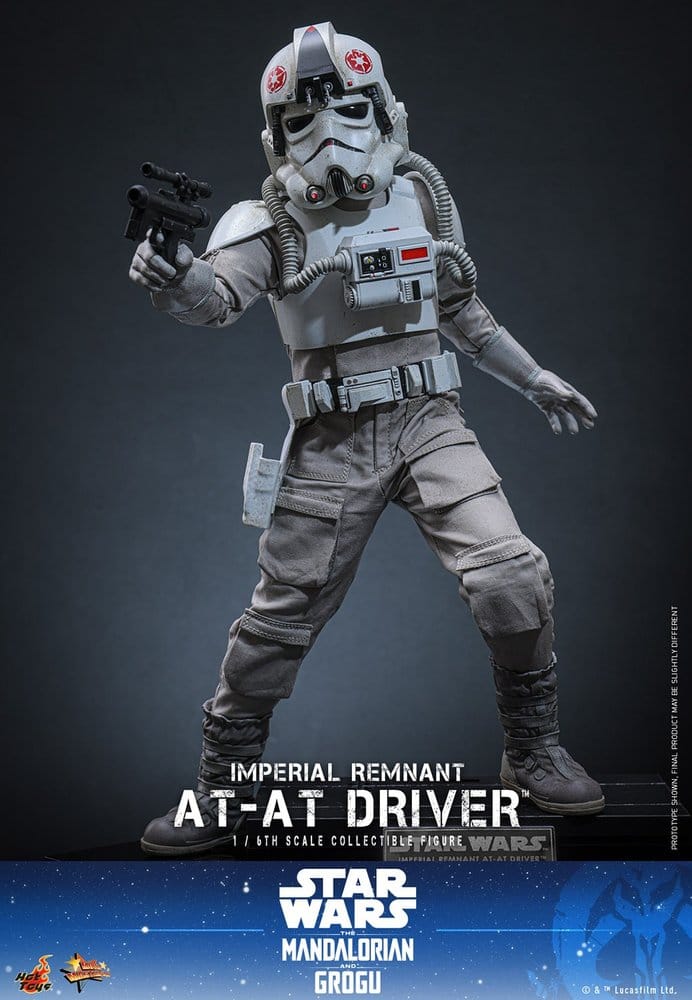 Star Wars Movie Masterpiece Actionfigur 1/6 Imperial Remnant AT-AT Driver 30 cm – Bild 3