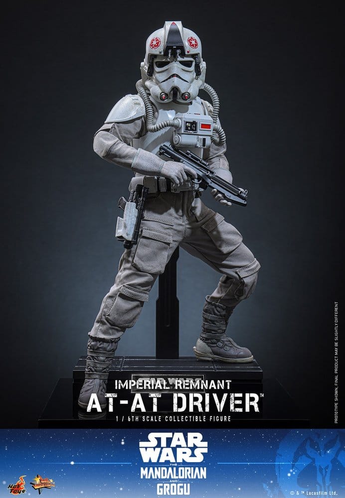 Star Wars Movie Masterpiece Actionfigur 1/6 Imperial Remnant AT-AT Driver 30 cm – Bild 4