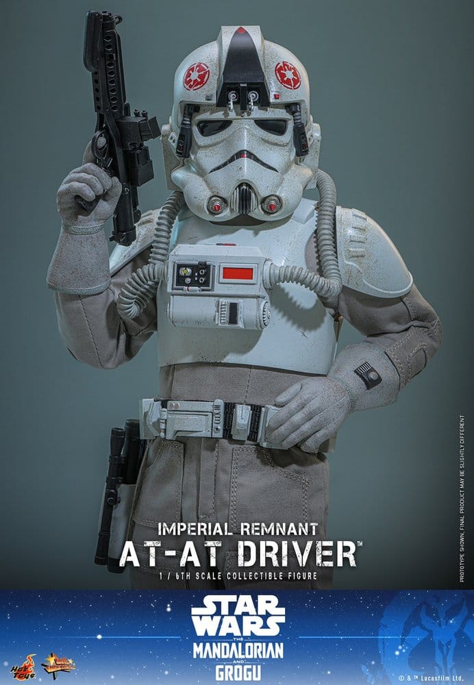 Star Wars Movie Masterpiece Actionfigur 1/6 Imperial Remnant AT-AT Driver 30 cm – Bild 6