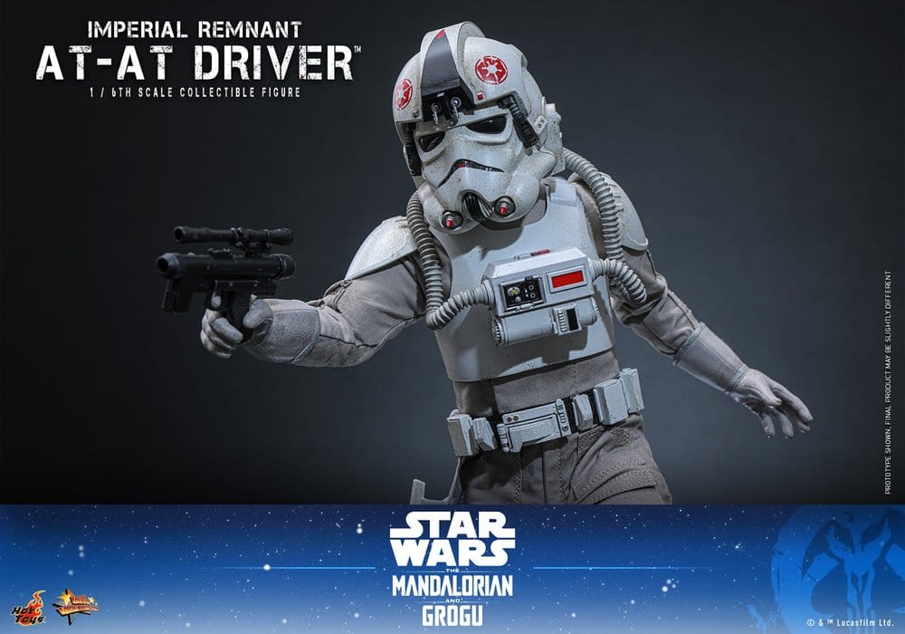 Star Wars Movie Masterpiece Actionfigur 1/6 Imperial Remnant AT-AT Driver 30 cm – Bild 7