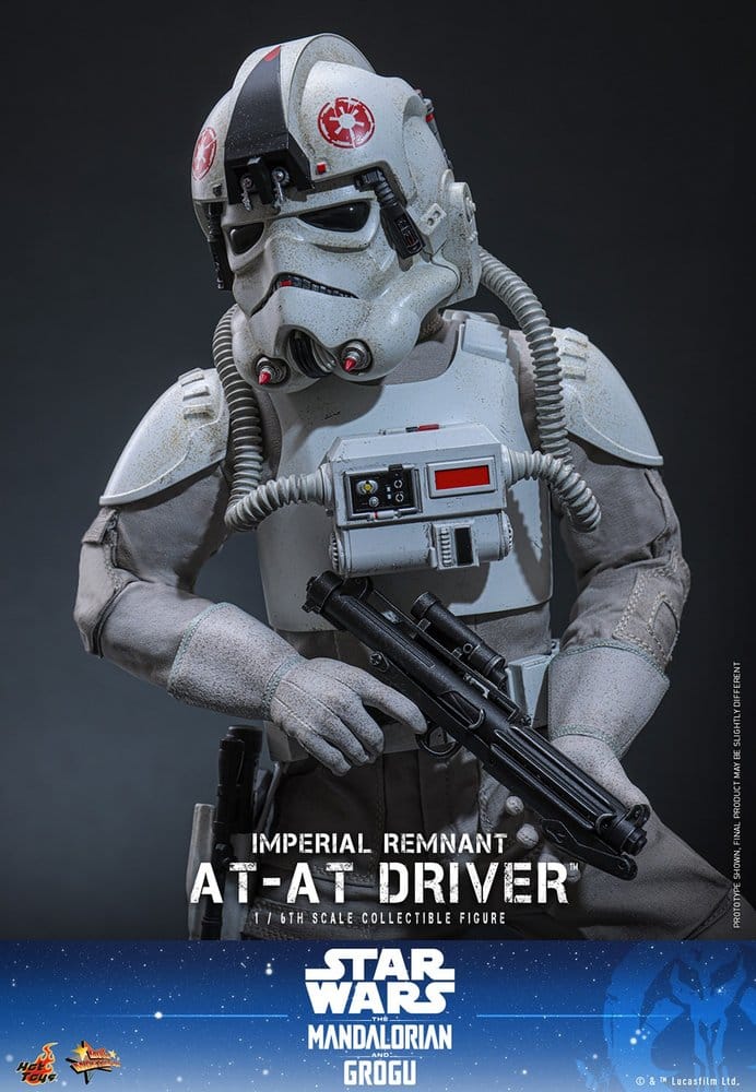 Star Wars Movie Masterpiece Actionfigur 1/6 Imperial Remnant AT-AT Driver 30 cm – Bild 8