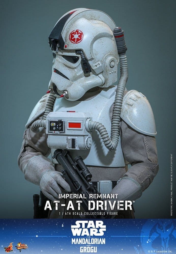 Star Wars Movie Masterpiece Actionfigur 1/6 Imperial Remnant AT-AT Driver 30 cm – Bild 9