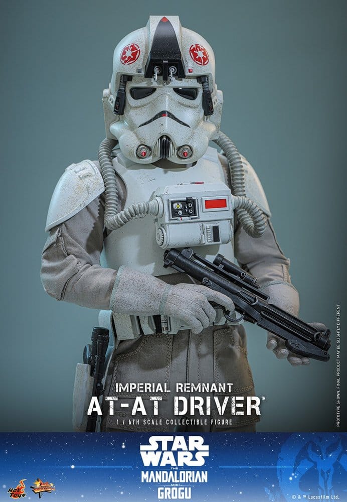 Star Wars Movie Masterpiece Actionfigur 1/6 Imperial Remnant AT-AT Driver 30 cm – Bild 12