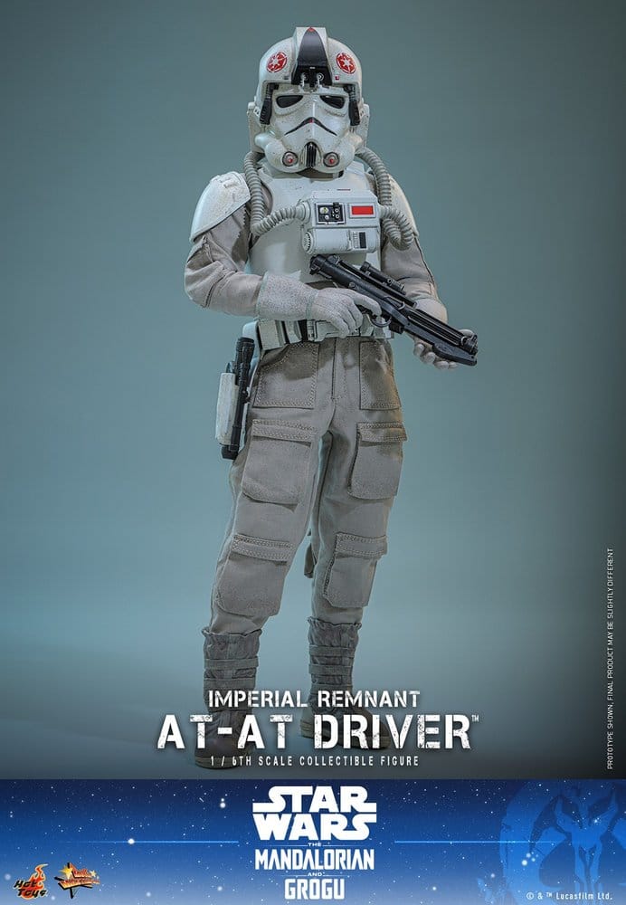 Star Wars Movie Masterpiece Actionfigur 1/6 Imperial Remnant AT-AT Driver 30 cm – Bild 13