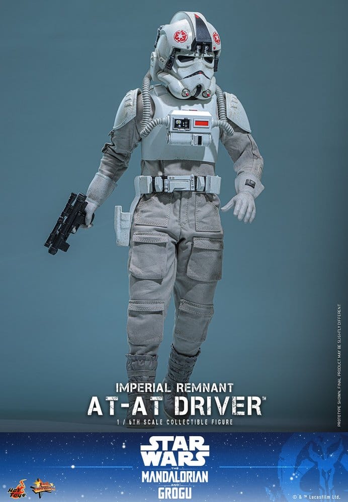 Star Wars Movie Masterpiece Actionfigur 1/6 Imperial Remnant AT-AT Driver 30 cm – Bild 14