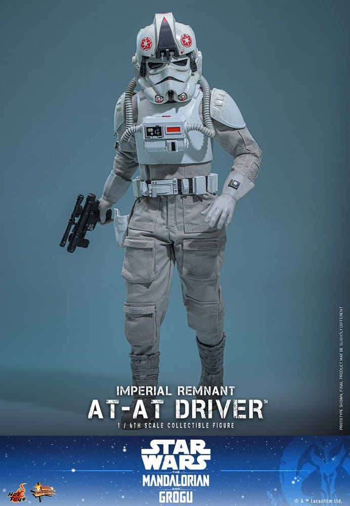Star Wars Movie Masterpiece Actionfigur 1/6 Imperial Remnant AT-AT Driver 30 cm – Bild 15